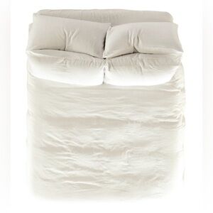 Matteo Beige Queen Duvet Cover